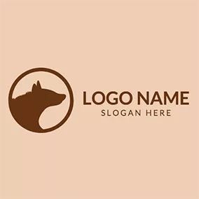 Circle Logo Circle Hyena Logo logo design