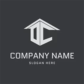 Construction Logo Construction Modern Letter D C logo design