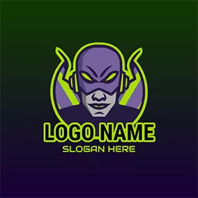 Gaming - Gaming Superman Hero Mask logo design