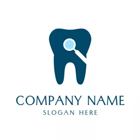 Medical & Pharmaceutical Logo Ill Dark Green Teeth logo design