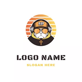 Club Logo Rapper Cartoon Animal logo design