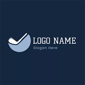 Circle Logo Simple Circle White Brassie logo design