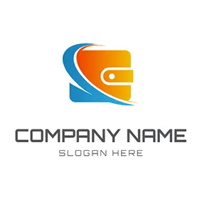 Finance & Insurance Logo Wallet Logo With Arch logo design