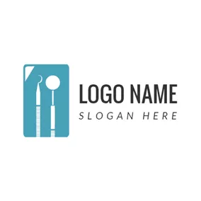 Medical & Pharmaceutical Logo White Dental Equipment logo design